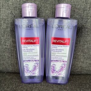 NEW bundle of two L'Oreal Revitalift Replumping Micellar Water